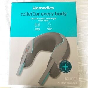 Homedics Vibration With Neck Massager With Heat